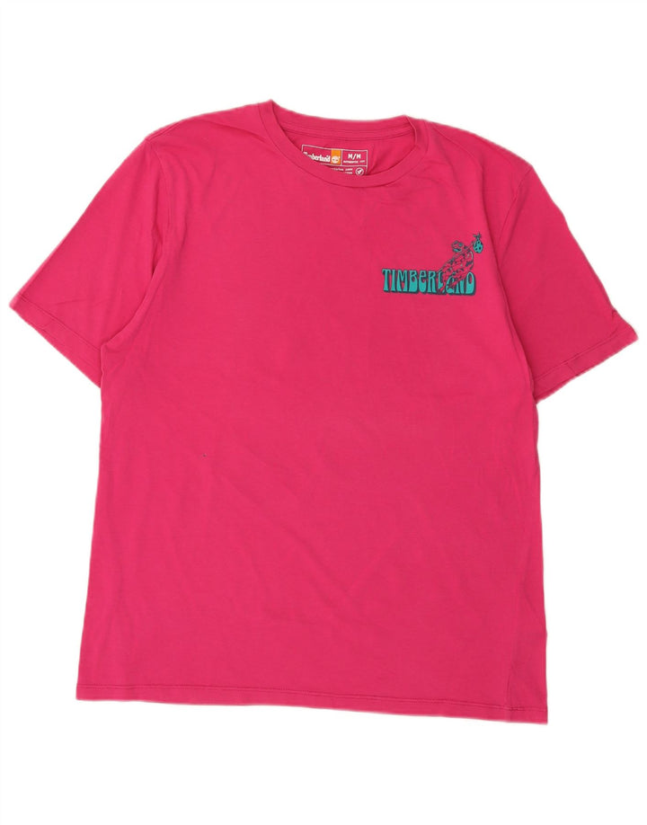 Ανδρικό γραφικό T-Shirt Timberland Top Medium Pink