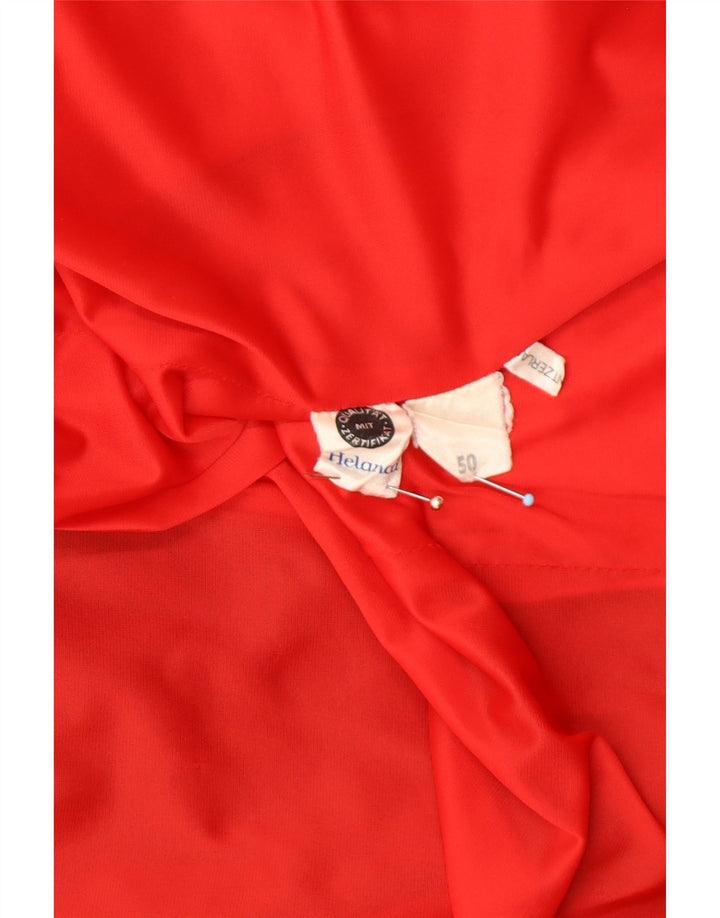 Ανδρική φόρμα VINTAGE Top Jacket EU 50 Medium Red Colourblock Retro