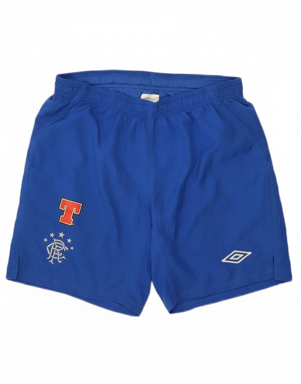 Ανδρικά γραφικά αθλητικά σορτς Umbro Medium Blue Sports