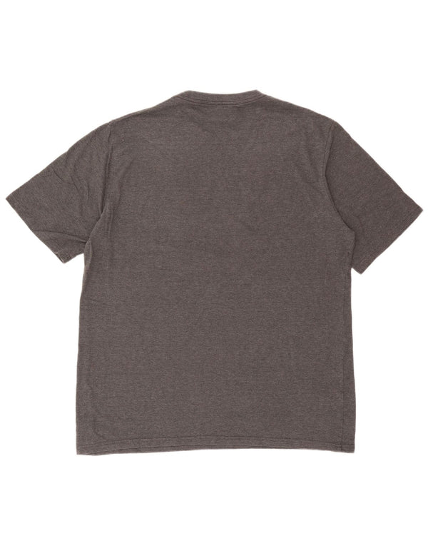 Under Armour Ανδρικό Heat Gear Graphic T-Shirt Top 2XL Γκρι βαμβακερό