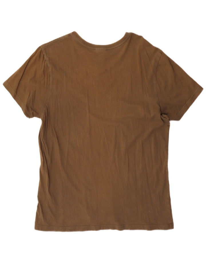 Ανδρικό γραφικό T-Shirt North Face Top Large Brown