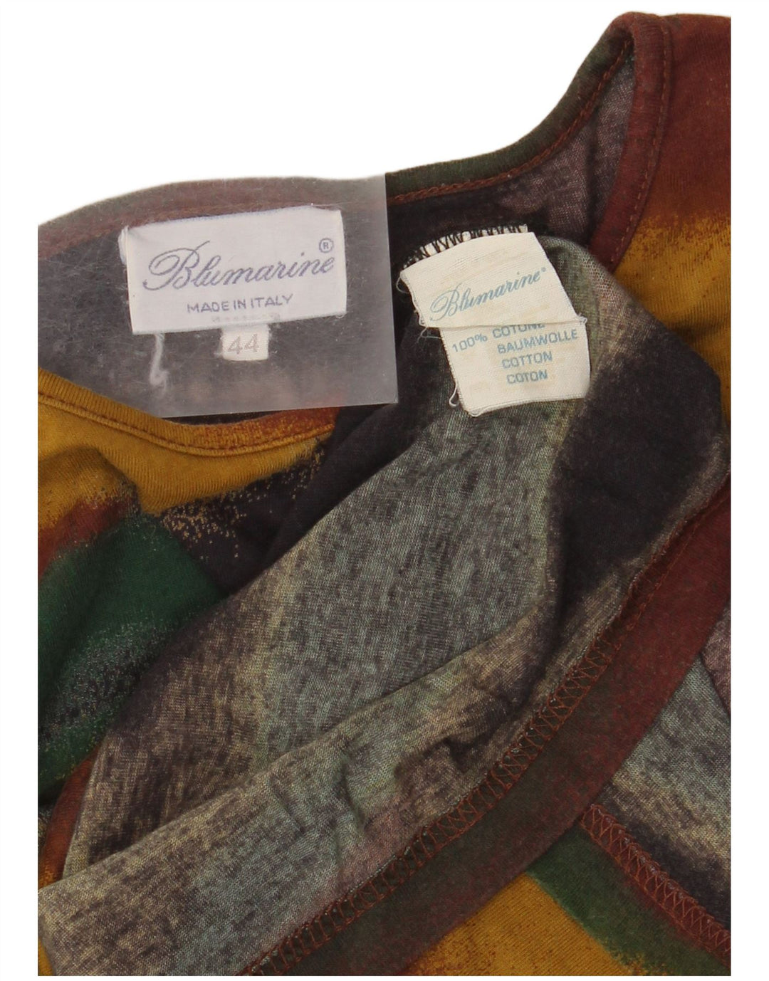 Blumarine Γυναικείο τοπ μακρυμάνικο IT 44 μεσαίο πολύχρωμο βαμβακερό