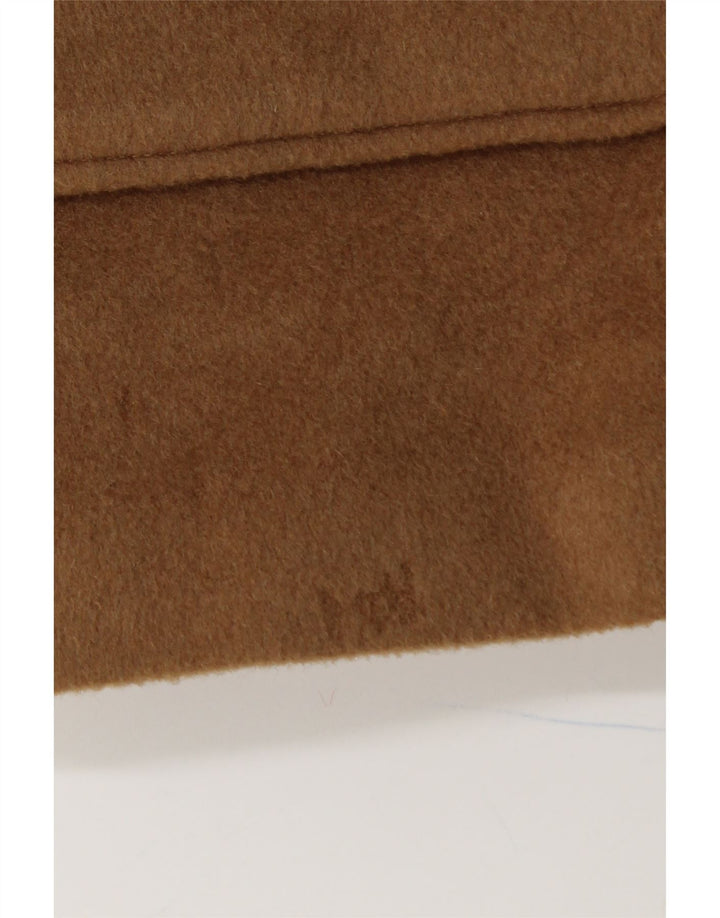 CONFEZIONI DI LUSSO Womens Oversized Hooded Duffle Coat IT 46 Large Brown