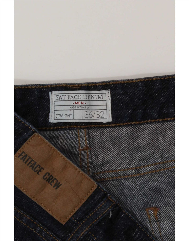 Fat Face Ανδρικό ίσιο τζιν W36 L32 Navy Blue Cotton