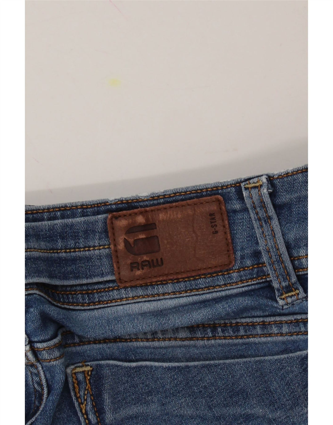 G-STAR Womens Midge Straight Jeans W26 L32 Blue Cotton Vintage G-Star and Second-Hand G-Star from Messina Hembry 