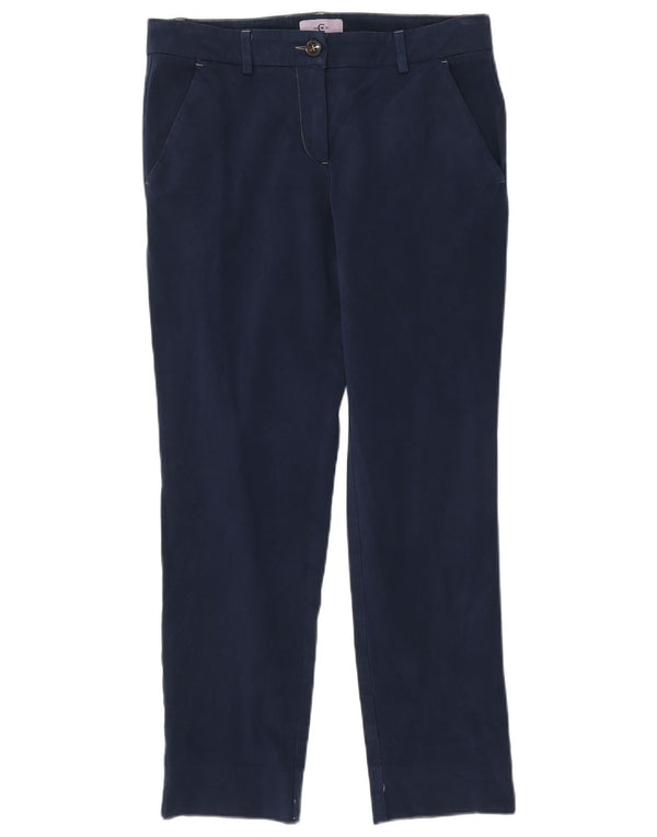 Cerruti 1881 Γυναικείο λεπτό παντελόνι Chino IT 42 Medium W30 L27 Navy Blue