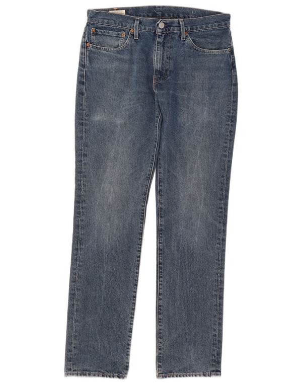 Levi's Mens 511 Slim Jeans W31 L32 Blue Cotton