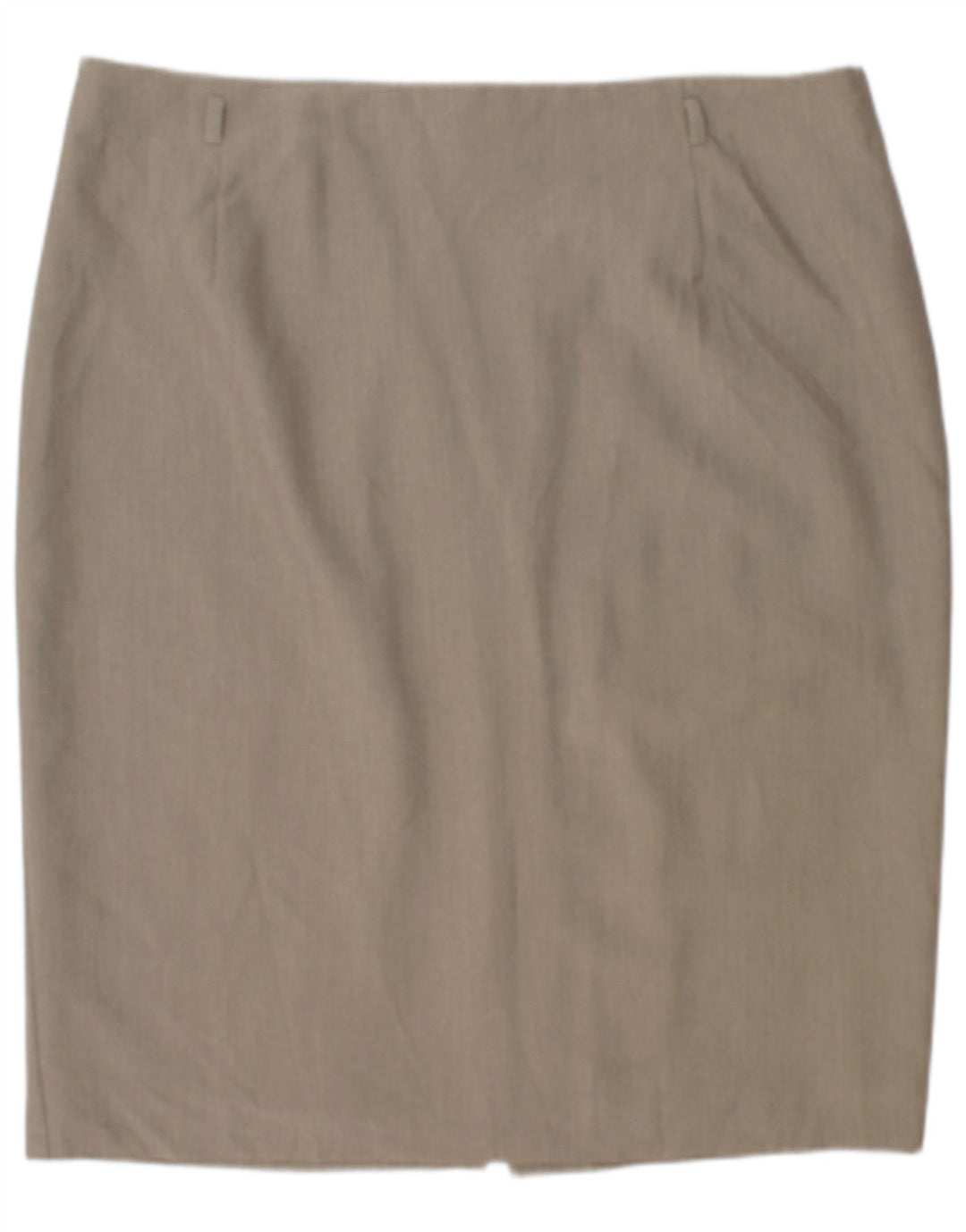 Marks & Spencer Γυναικεία Pencil Φούστα UK 20 2XL W42 Beige Polyester