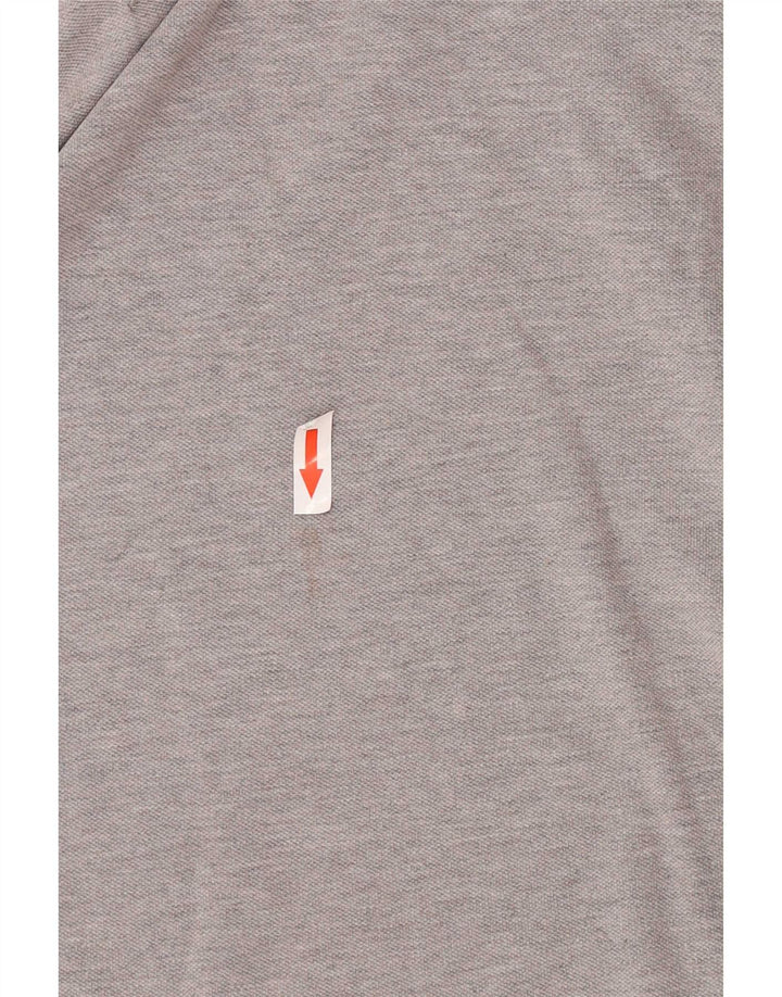 Jack & Jones Ανδρικό Πόλο Μπλουζάκι μεγάλο γκρι βαμβακερό