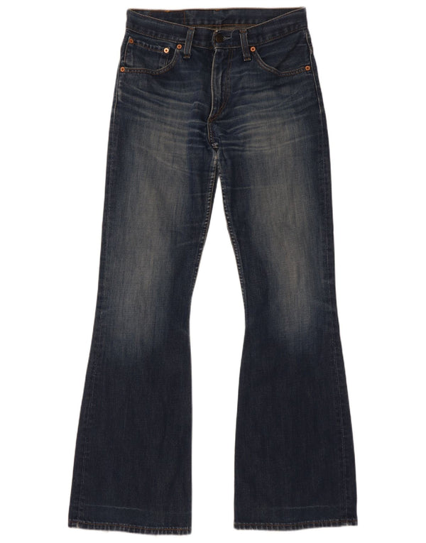 Levi's Womens 516 Flared Jeans W29 L34 Navy Blue