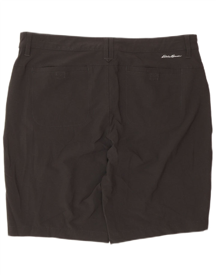 Γυναικείο Casual σορτς Eddie Bauer US 14 XL W34 μαύρο πολυεστέρα