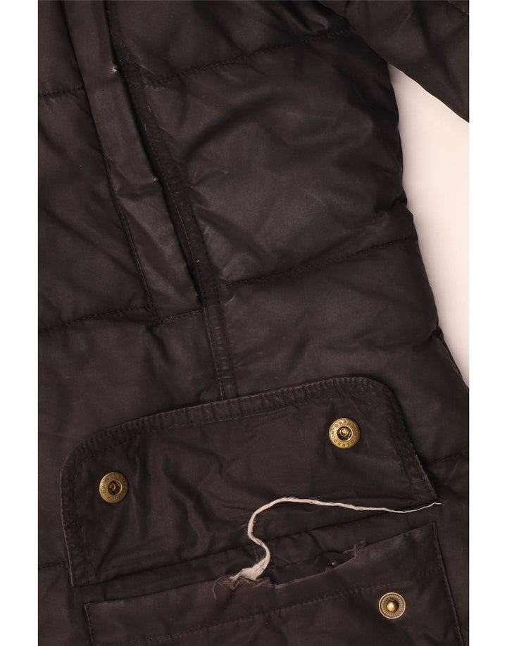 Barbour Γυναικείο παλτό με κουκούλα UK 12 Medium Black