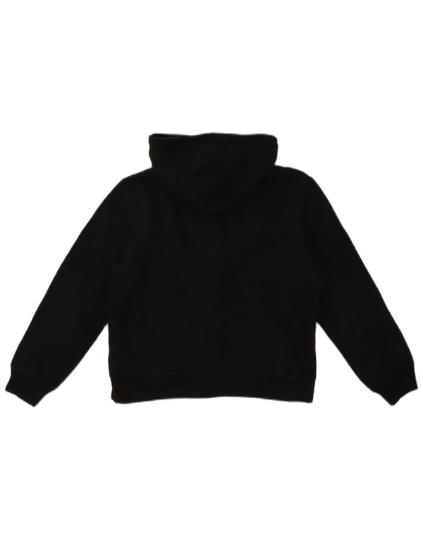 Polo Ralph Lauren Girls Zip Hoodie Sweater 14-15 Years Large Black Cotton