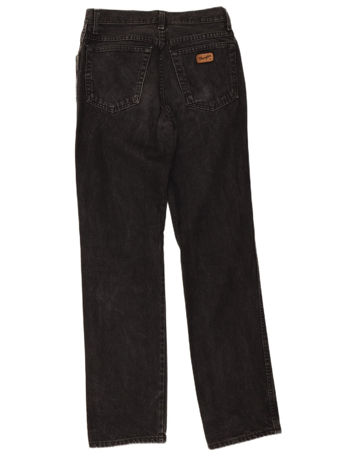 Ανδρικό τζιν Wrangler ίσιο W30 L33 Μαύρο