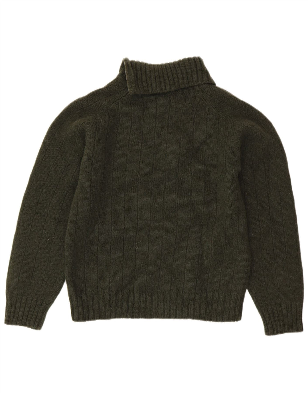 Γυναικείο πουλόβερ με φερμουάρ DIESEL UK 18 XL Χακί μαλλί