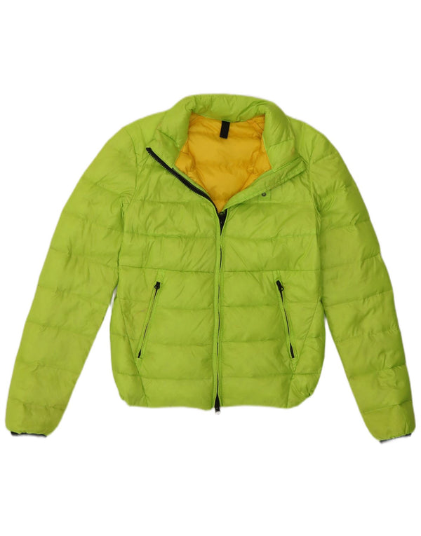 Blauer Γυναικείο Crop Padded Jacket UK 10 Small Green Polyamide