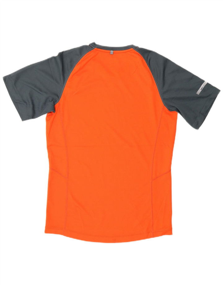 Ανδρικό μπλουζάκι NIKE Dri Fit Top Small πορτοκαλί χρώματος