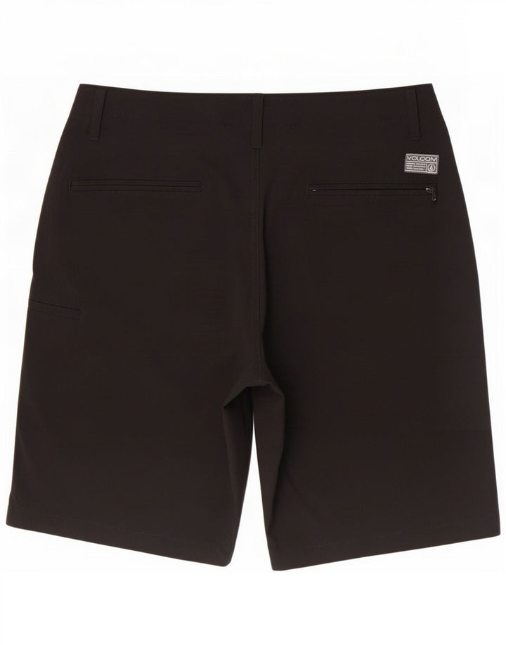 Ανδρικό σορτς chino Volcom μεγάλο W34 μαύρο πολυεστέρα