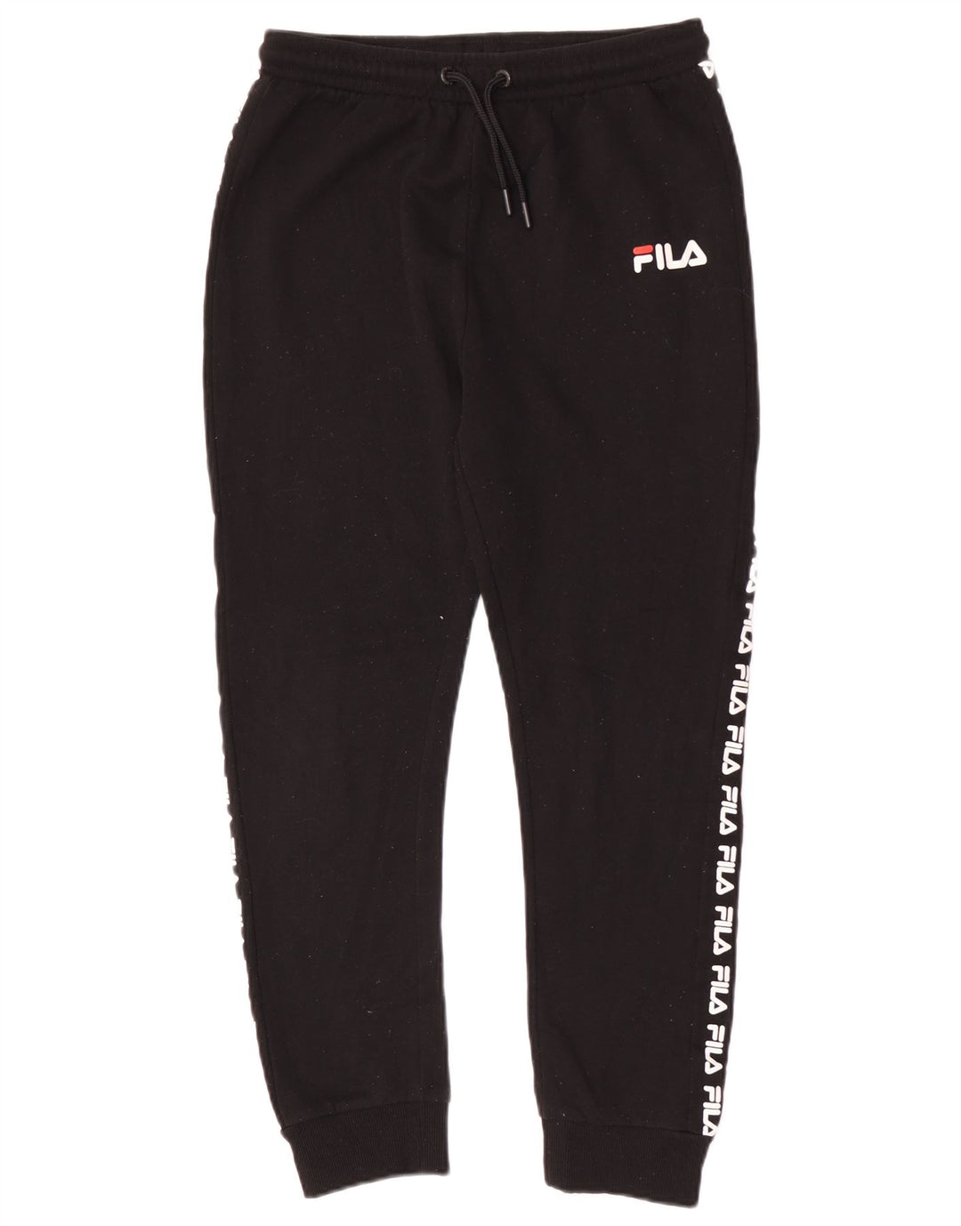 Fila Boys Graphic αθλητική φόρμα παντελόνι Joggers 13-14 ετών μαύρο πολυεστέρα