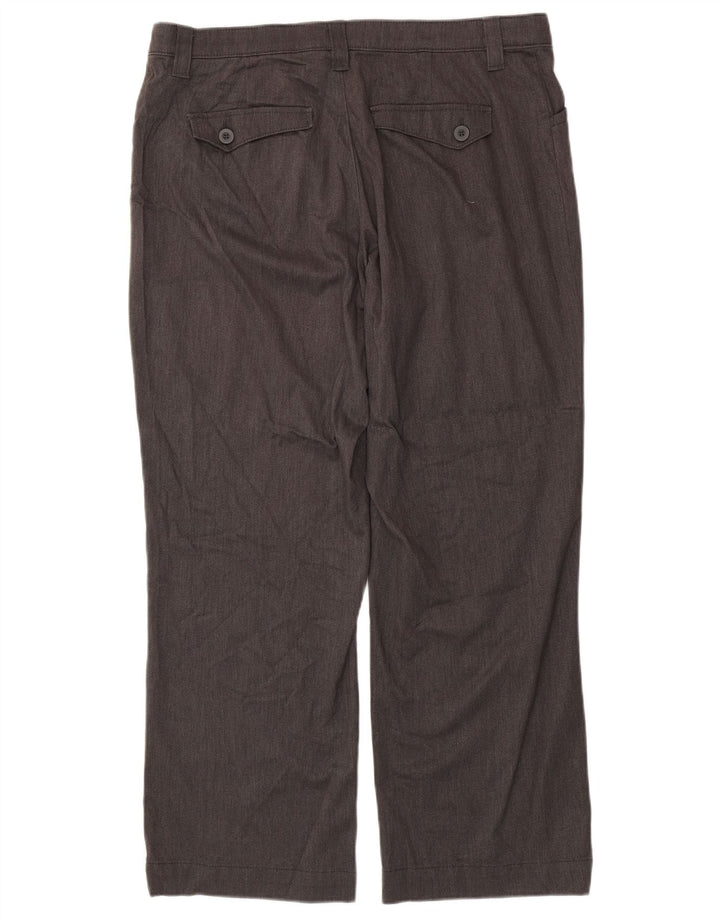 Γυναικείο ίσιο ψηλόμεσο παντελόνι LEE US 18 2XL W38 L29 Γκρι