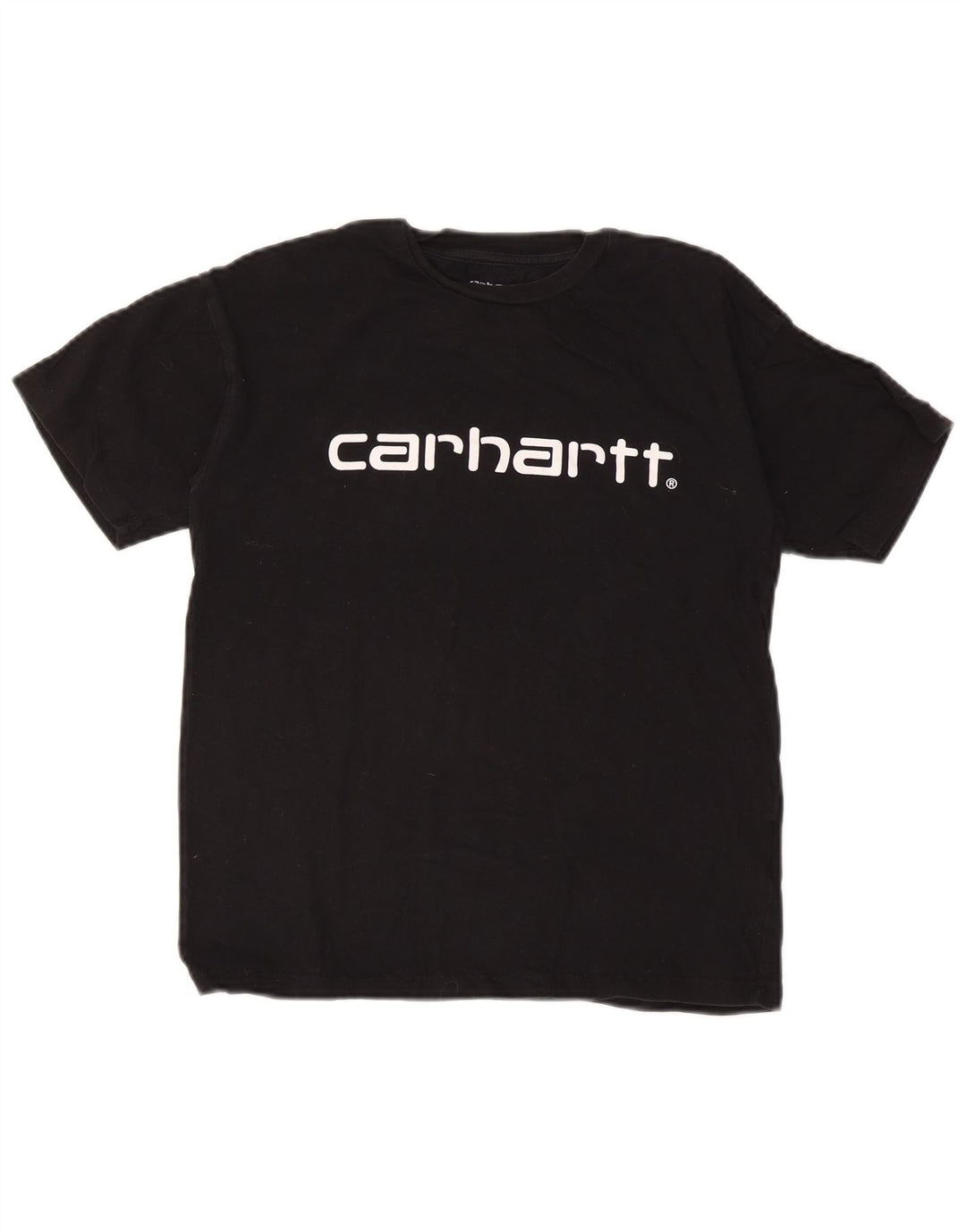 Ανδρικό γραφικό μπλουζάκι Carhartt Top Μικρό μαύρο βαμβακερό
