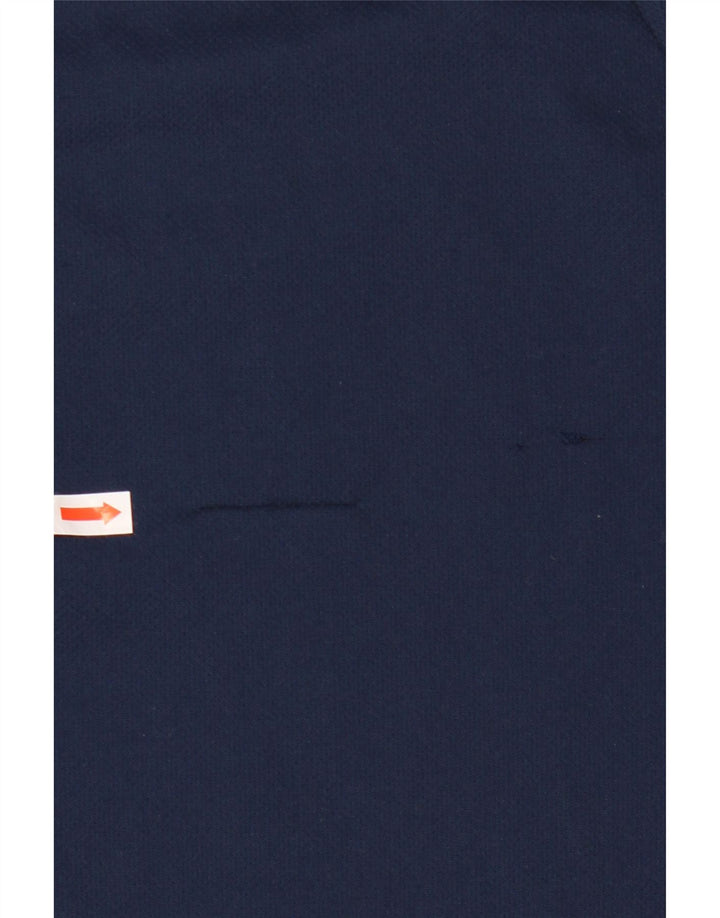 Ανδρικό γραφικό T-shirt Adidas Climalite Top Large Navy Blue Polyester