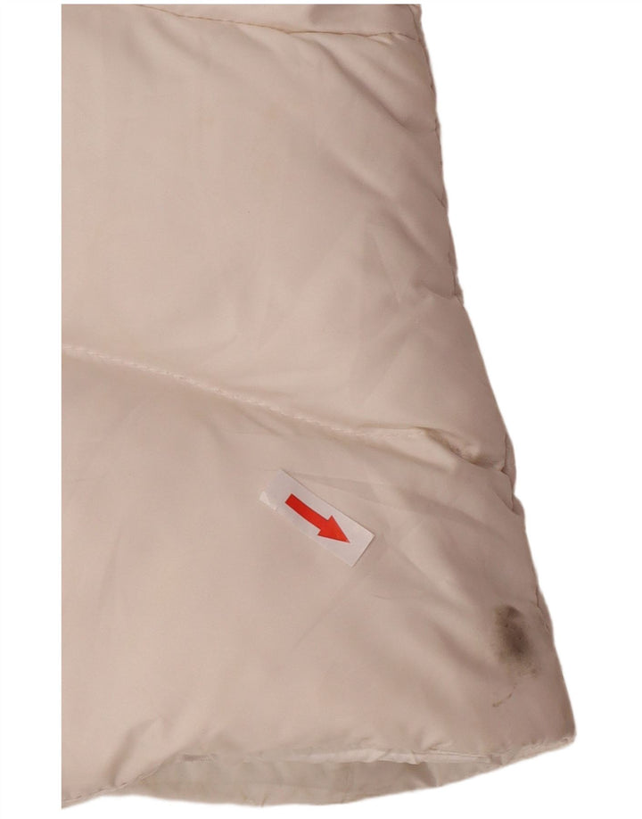 Nike Γυναικεία κουκούλα με επένδυση Gilet UK 12/14 Μεσαίο λευκό πολυεστέρας