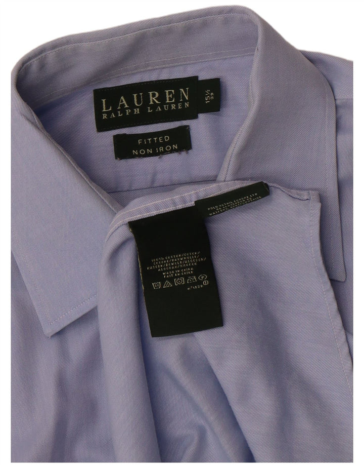 Ανδρικό πουκάμισο Ralph Lauren, Μέγεθος 15 1/2 39 Μεσαίο μπλε βαμβακερό
