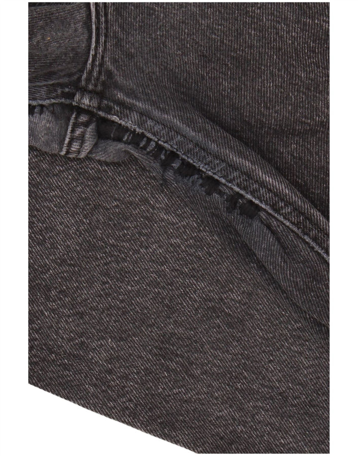 Lee Womens Carol Cropped Jeans W28 L25 Γκρι βαμβακερό