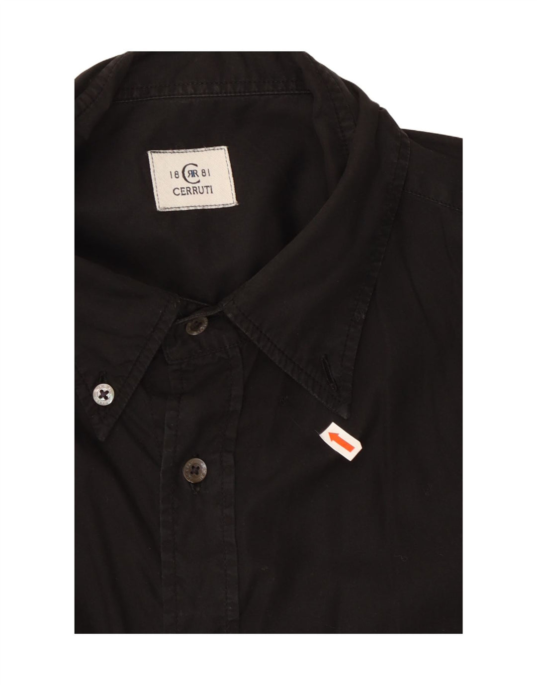 Ανδρικό γραφικό πουκάμισο CERRUTI 1881 XL Μαύρο