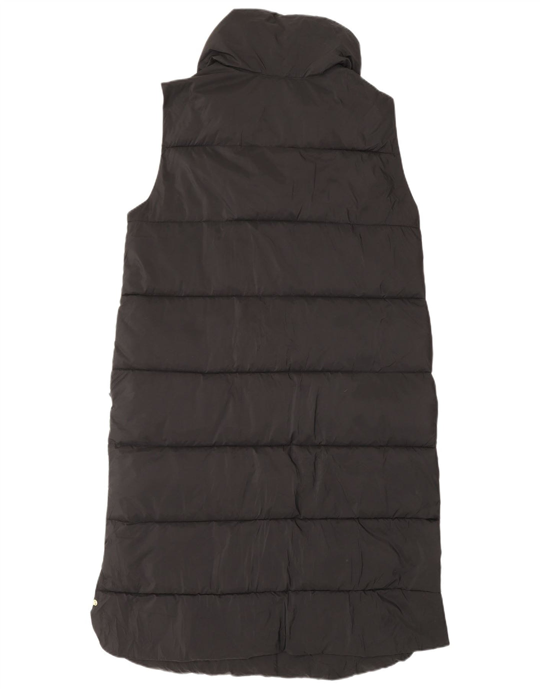 S.Oliver Γυναικείο αμάνικο παλτό UK 12 μεσαίο μαύρο πολυεστέρας