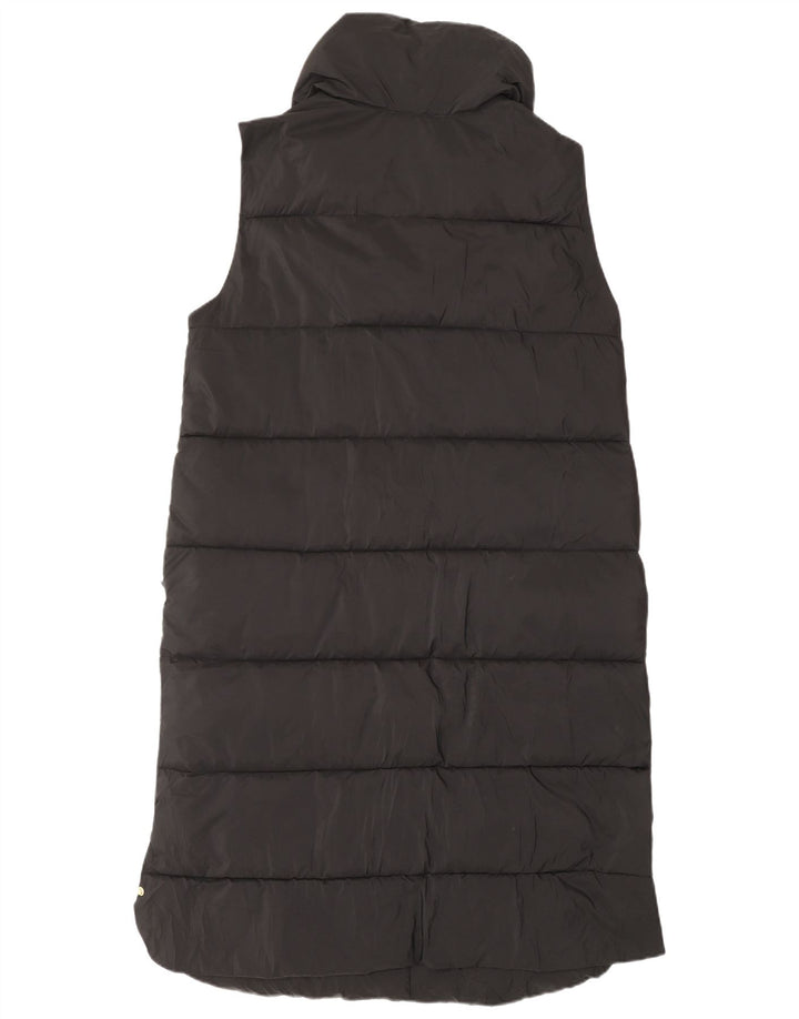 S.Oliver Γυναικείο αμάνικο παλτό UK 12 μεσαίο μαύρο πολυεστέρας