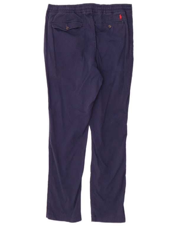 Polo Ralph Lauren Ανδρικό παντελόνι Chino με λεπτή εφαρμογή Medium W30 L30 Navy Blue