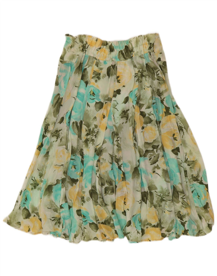 MARIA GRAZIA SEVERI Γυναικεία φούστα IT 42 Medium W30 Green Floral
