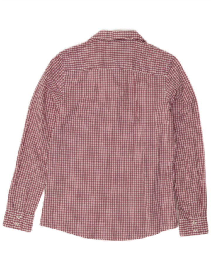 Crew Clothing Γυναικείο πουλόβερ πουκάμισο UK 10 Small Purple Gingham