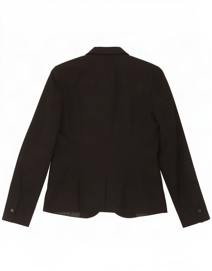 Zara Γυναικείο Μπουφάν σακάκι με 1 κουμπί EU 38 Small Black Polyester