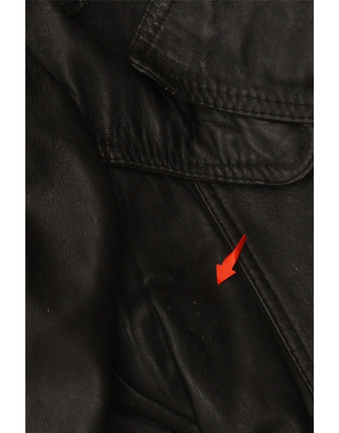 VINTAGE Γυναικείο Crop Military Jacket UK 12 Medium Black