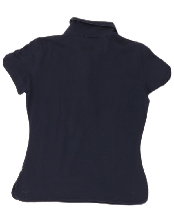 Γυναικείο μπλουζάκι πόλο Nike Dri Fit UK 14/16 Large Navy Blue