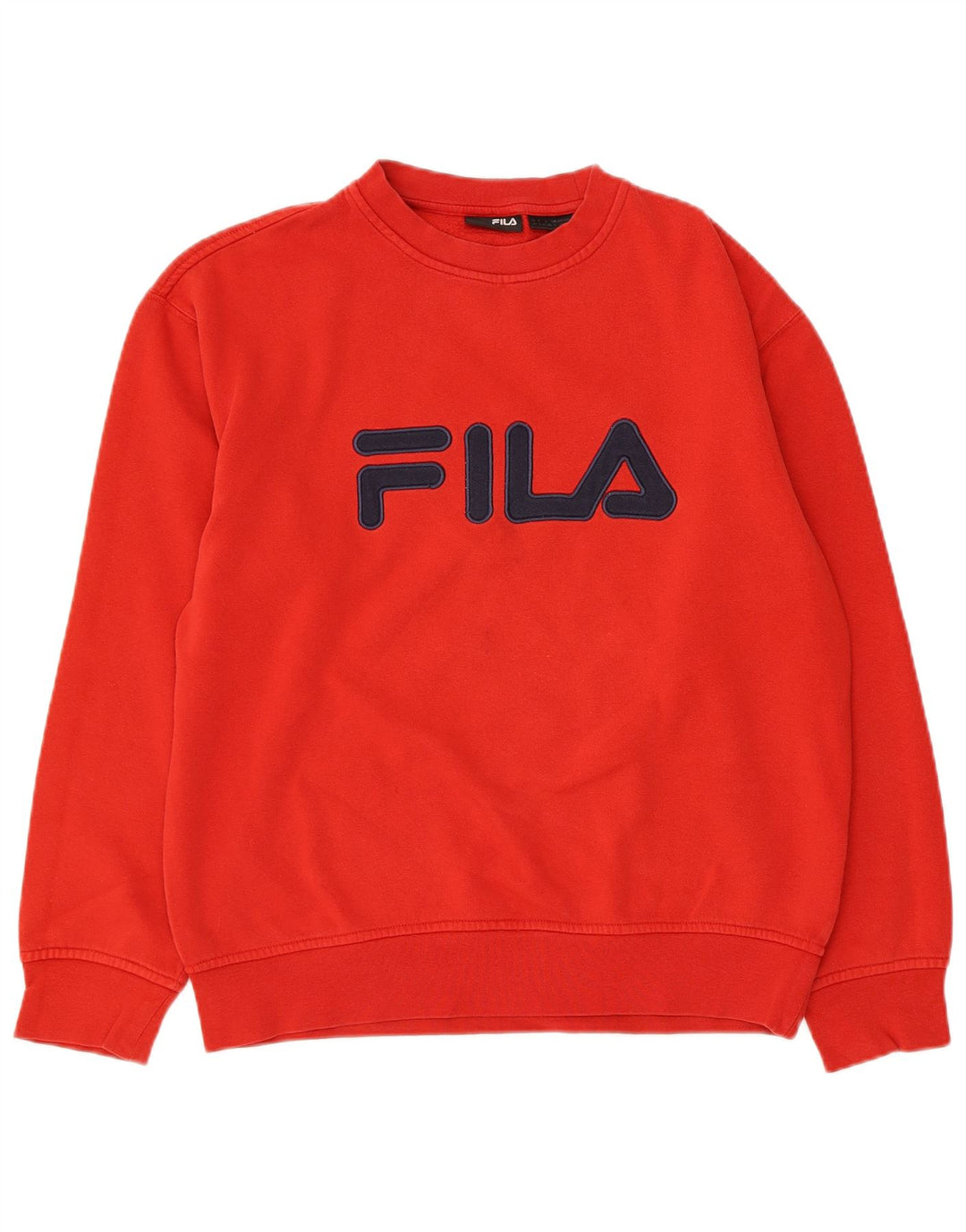 Ανδρικό γραφικό φούτερ Fila Jumper Μικρό κόκκινο βαμβακερό