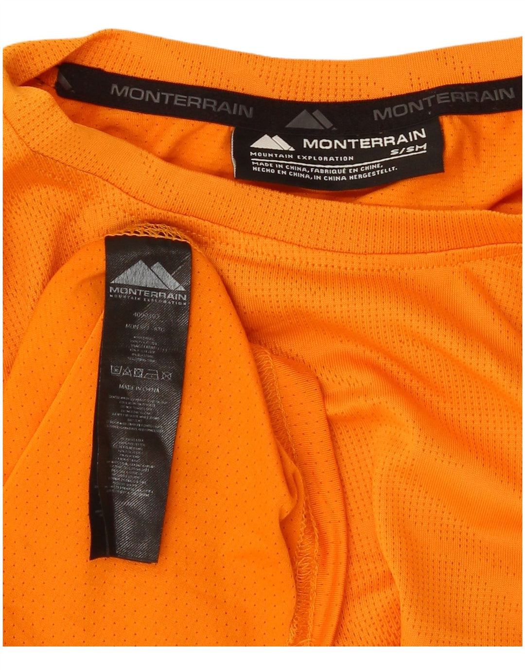 Ανδρικό T-Shirt Monterrain Top Μικρό Πορτοκαλί Πολυεστέρας