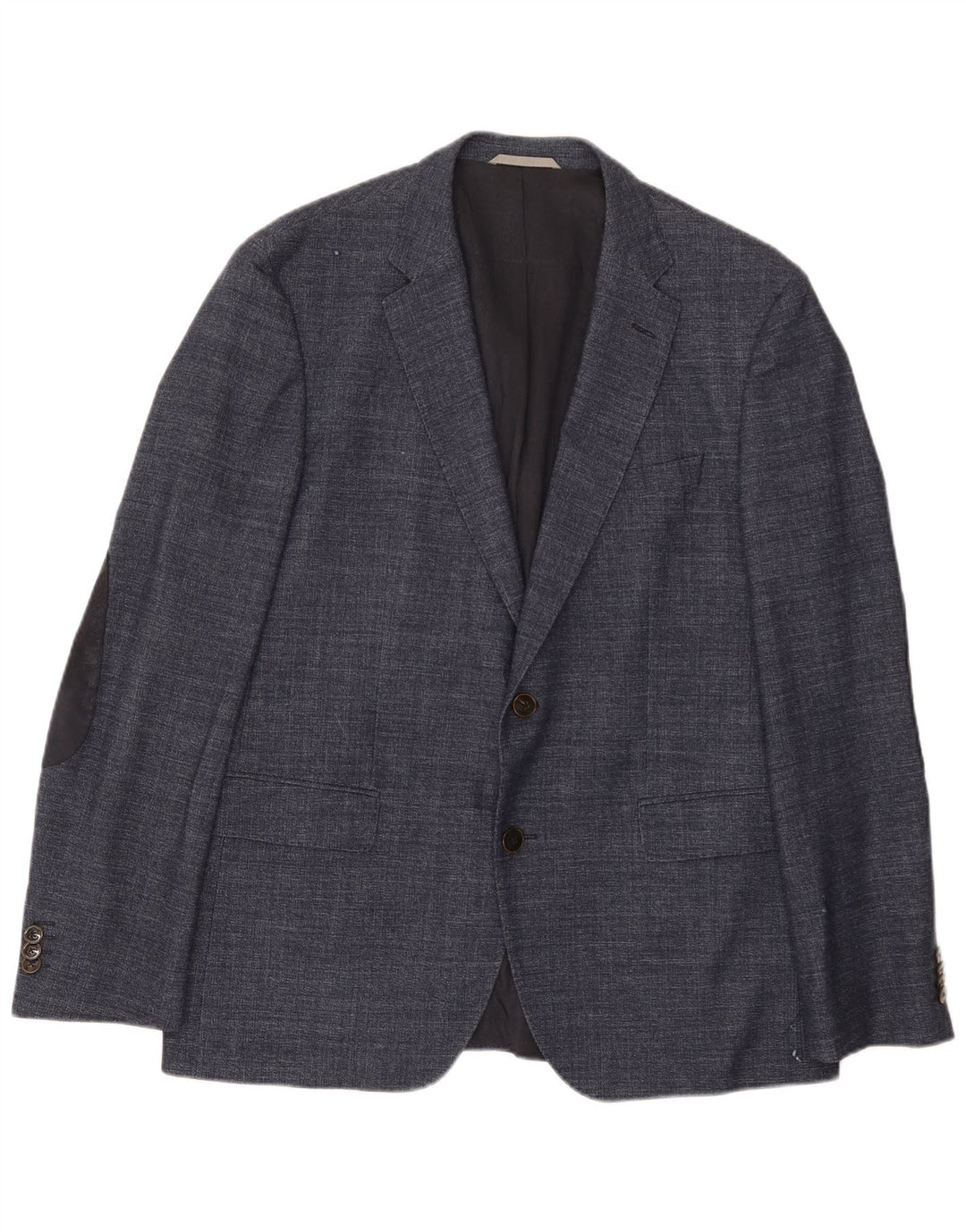 Ανδρικό σακάκι σακάκι Hugo Boss με 2 κουμπιά EU 52 XL Navy Blue Wool