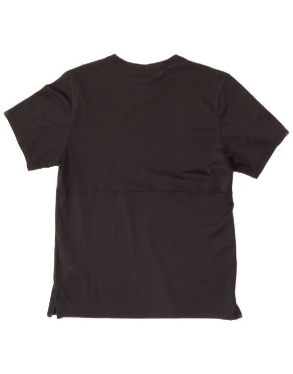 Γυναικείο μπλουζάκι Nike Dri Fit Top UK 10 Small Black Polyester