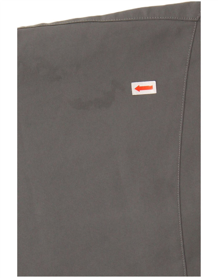 Ανδρικό αθλητικό σορτς βερμούδα ADIDAS XL γκρι πολυεστέρας