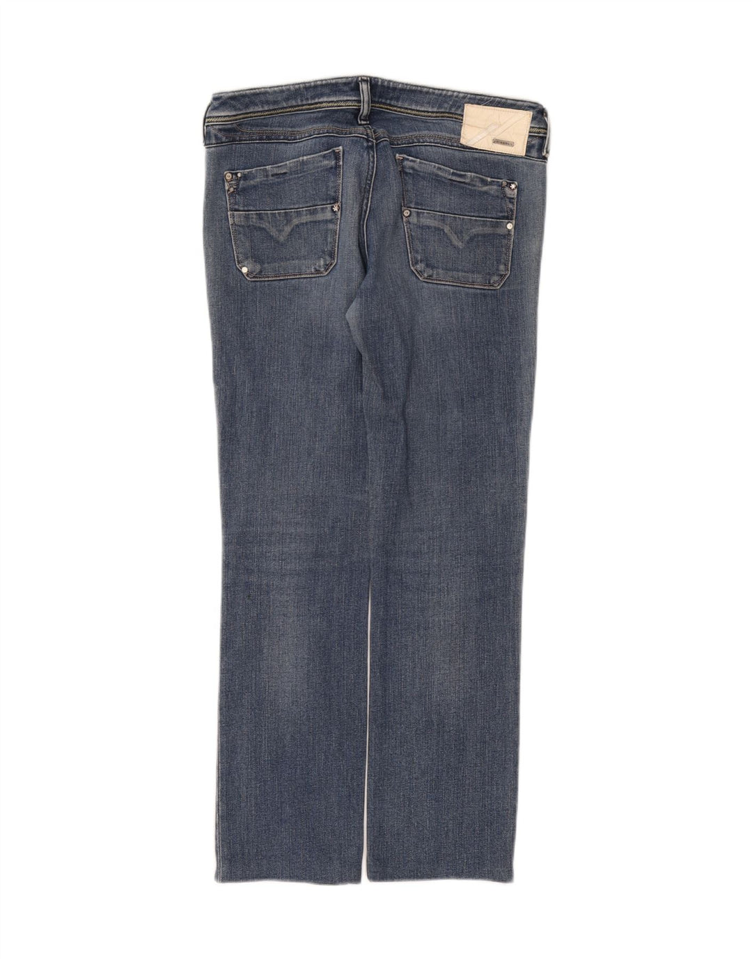 Diesel Γυναικείο Lowky Straight Jeans W32 L28 Μπλε βαμβακερό