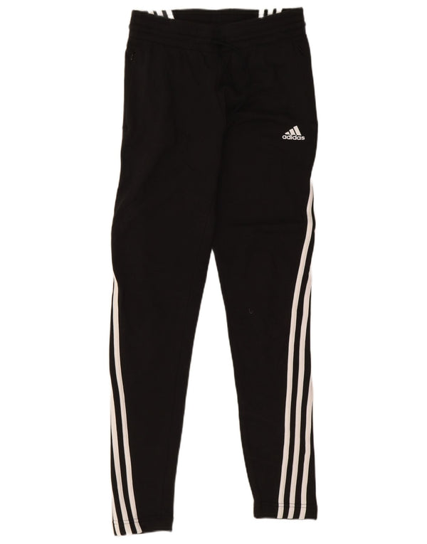 Adidas Γυναικεία φόρμα παντελόνι UK 4/6 XS Μαύρο βαμβακερό
