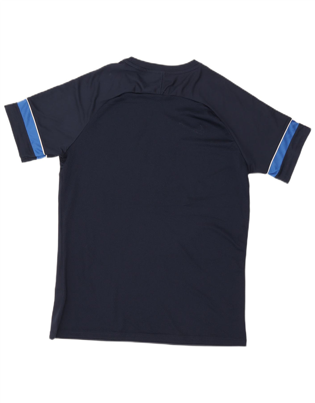 Ανδρικό μπλουζάκι Nike Dri Fit Top Large Navy Blue Colorblock Πολυεστέρας