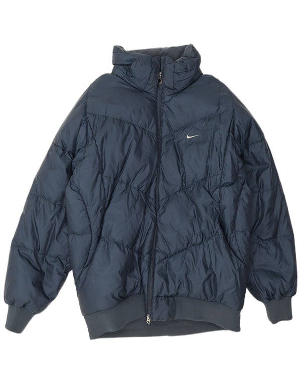 Ανδρικό μπουφάν Nike με επένδυση UK 47/48 2XL Navy Blue Nylon