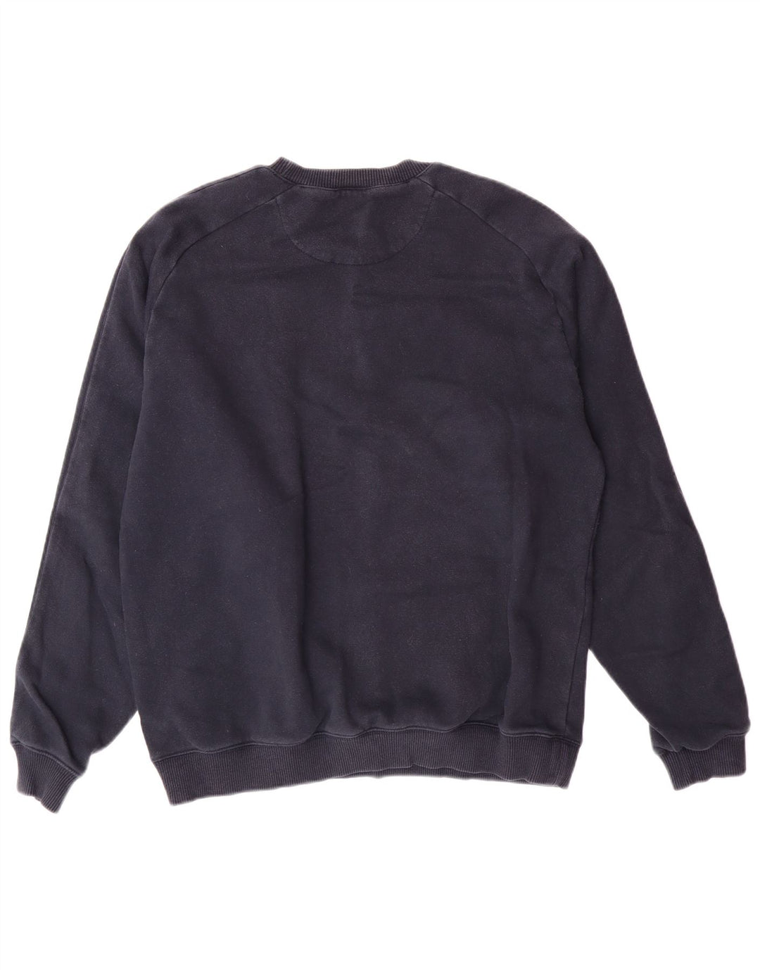 Ανδρικό γραφικό φούτερ NIKE Jumper UK 39/41 Medium Navy Blue Cotton