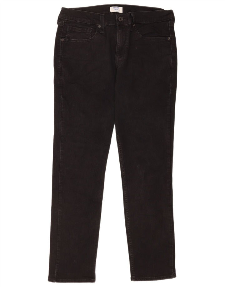 Ανδρικό τζιν Levi's Denizen Slim W33 L30 μαύρο βαμβακερό
