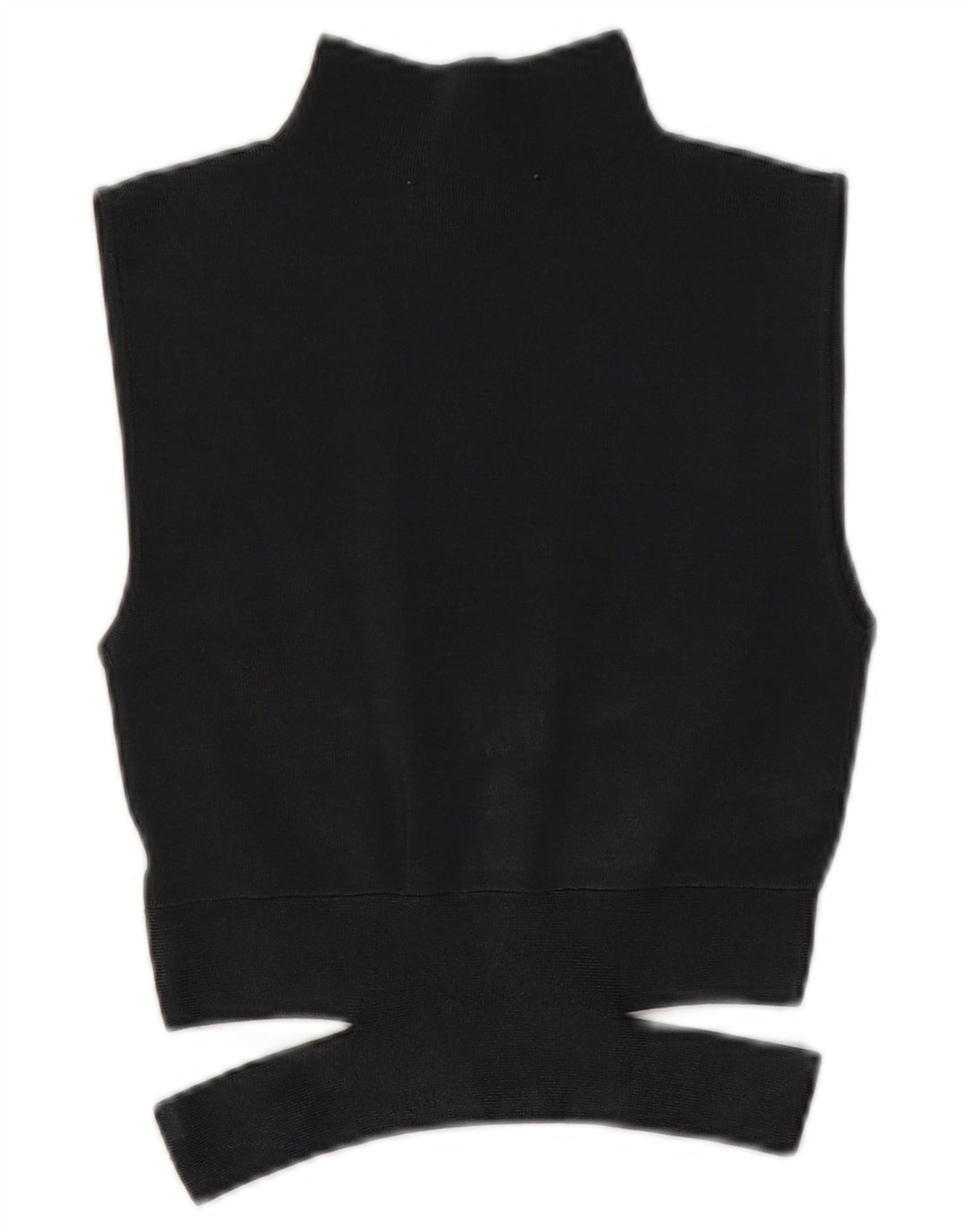 Zara Γυναικείο Αμάνικο πλεκτό τοπ UK 10 Small Grey